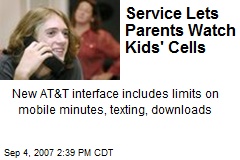 Service Lets Parents Watch Kids' Cells