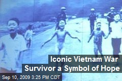 Iconic Vietnam War Survivor a Symbol of Hope