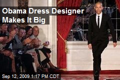 Obama Dress Designer Makes It Big