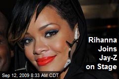 Rihanna Joins Jay-Z on Stage