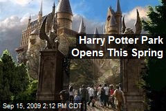 Harry Potter Park Opens This Spring