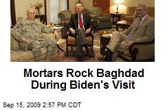 Mortars Rock Baghdad During Biden's Visit