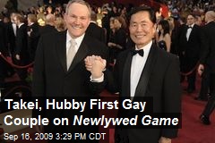 Takei, Hubby First Gay Couple on Newlywed Game