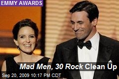 Mad Men, 30 Rock Clean Up