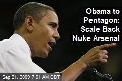 Obama to Pentagon: Scale Back Nuke Arsenal