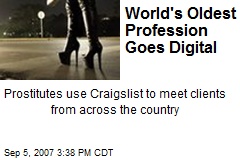 World's Oldest Profession Goes Digital