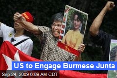 US to Engage Burmese Junta