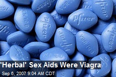 'Herbal' Sex Aids Were Viagra