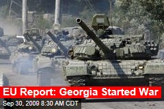 EU Report: Georgia Started War