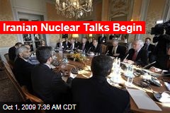Iranian Nuclear Talks Begin