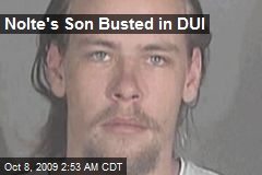Nolte's Son Busted in DUI