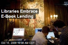 Libraries Embrace E-Book Lending
