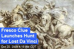 Fresco Clue Launches Hunt for Lost Da Vinci