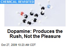 Dopamine: Produces the Rush, Not the Pleasure