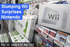 Slumping Wii Surprises Nintendo