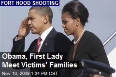 Obama, First Lady Meet Victims' Families