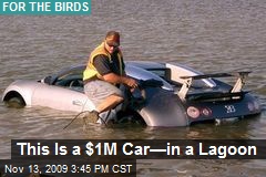 This Is a $1M Car&mdash;in a Lagoon