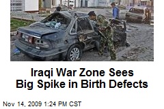 Iraqi War Zone Sees Big Spike in Birth Defects