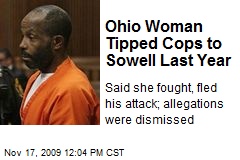 Ohio Woman Tipped Cops to Sowell Last Year