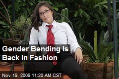Gender Bending Is Back in Fashion