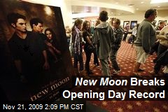 New Moon Breaks Opening Day Record