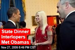 State Dinner Interlopers Met Obamas
