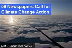 56 Newspapers Call for Climate Change Action