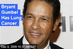 Bryant Gumbel Has Lung Cancer