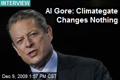Al Gore: Climategate Changes Nothing