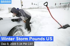 Winter Storm Pounds US
