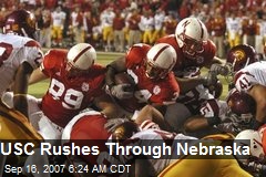 USC Rushes Through Nebraska