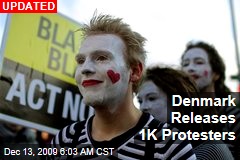 Denmark Releases 1K Protesters