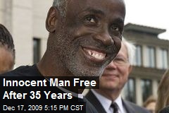 Innocent Man Free After 35 Years
