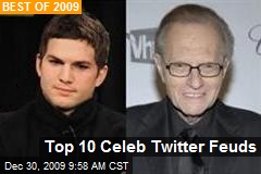 Top 10 Celeb Twitter Feuds