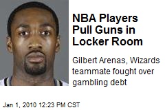 NBA Players Pull Guns in Locker Room