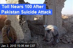 Toll Nears 100 After Pakistan Suicide Attack