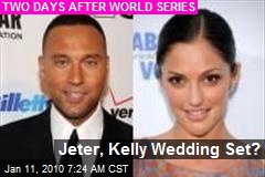 Jeter, Kelly Wedding Set?