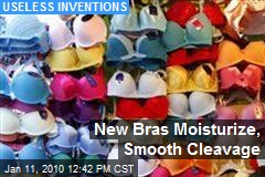 New Bras Moisturize, Smooth Cleavage