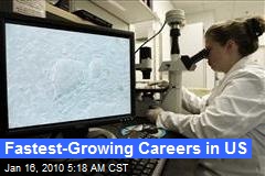Fastest-Growing Careers in US
