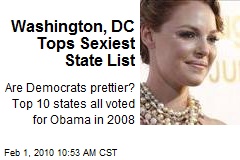 Washington, DC Tops Sexiest State List