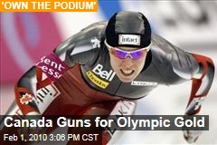 Canada Guns for Olympic Gold