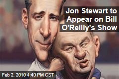 Jon Stewart to Appear on Bill O'Reilly's Show