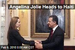Angelina Jolie Heads to Haiti