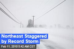 Northeast Staggered by Record Storm