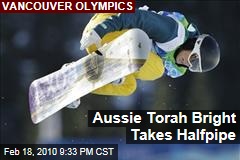 Aussie Torah Bright Takes Halfpipe