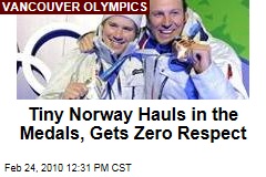 Tiny Norway Hauls in the Medals, Gets Zero Respect