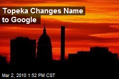 Topeka Changes Name to Google