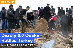 Deadly 6.0 Quake Rattles Turkey