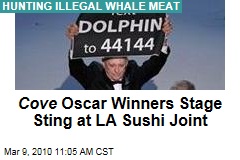 Cove Oscar Winners Stage Sting at LA Sushi Joint