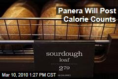 Panera Will Post Calorie Counts